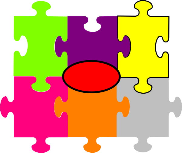 Jigsaw Pieces Clip Art At Clker Com - Careers Information Advice And Guidance (600x505), Png Download