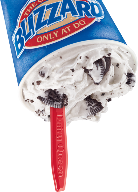 Blizzard Transparent Ice Cream Picture Royalty Free - Dairy Queen Bogo 2018 (808x681), Png Download