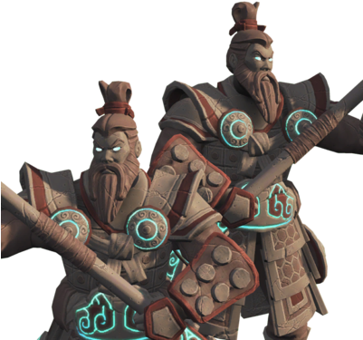 Wu Xing Terracotta Giant Image - Orcs Must Die! (400x405), Png Download