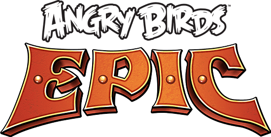 Angry Birds Epic Logo - Angry Birds Star Wars Coloring Page Luke (550x278), Png Download