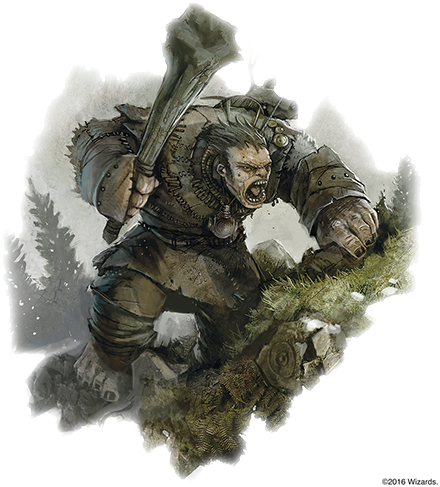 Hill Giants Across The Editions - Giant Hill (450x496), Png Download