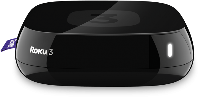 Roku - Roku 3 - 1080p - Wi-fi - Black (940x564), Png Download