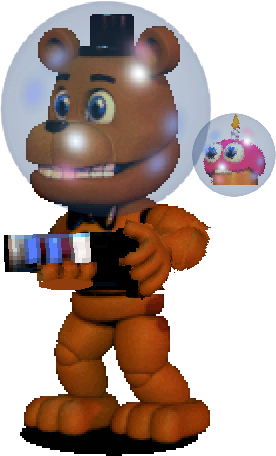 Image Library Download World Adventure By Wackyjoke - Fnaf World Freddy Png (276x456), Png Download