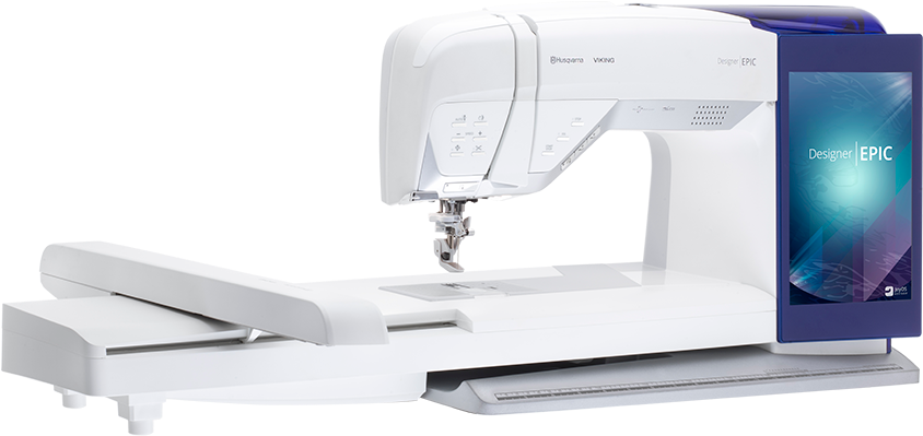 Husqvarna Viking Designer Epic - Husqvarna Viking Designer Epic Nähmaschine (900x457), Png Download