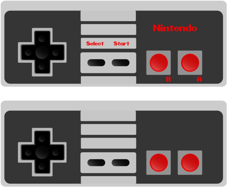 Vector Nes Controller By Captainellipsis-d3ad26v - Nintendo Candy Bar Wrapper (894x894), Png Download
