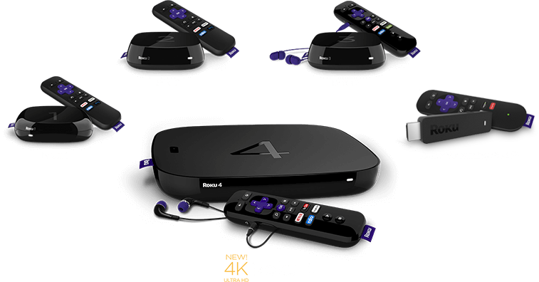 Left Img Features - Roku 4230r Streaming Media Player With Voice Search (757x396), Png Download
