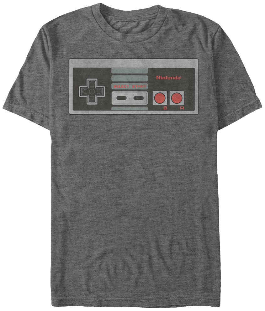 Nintendo Controller Shirt - Nes Controller (845x993), Png Download