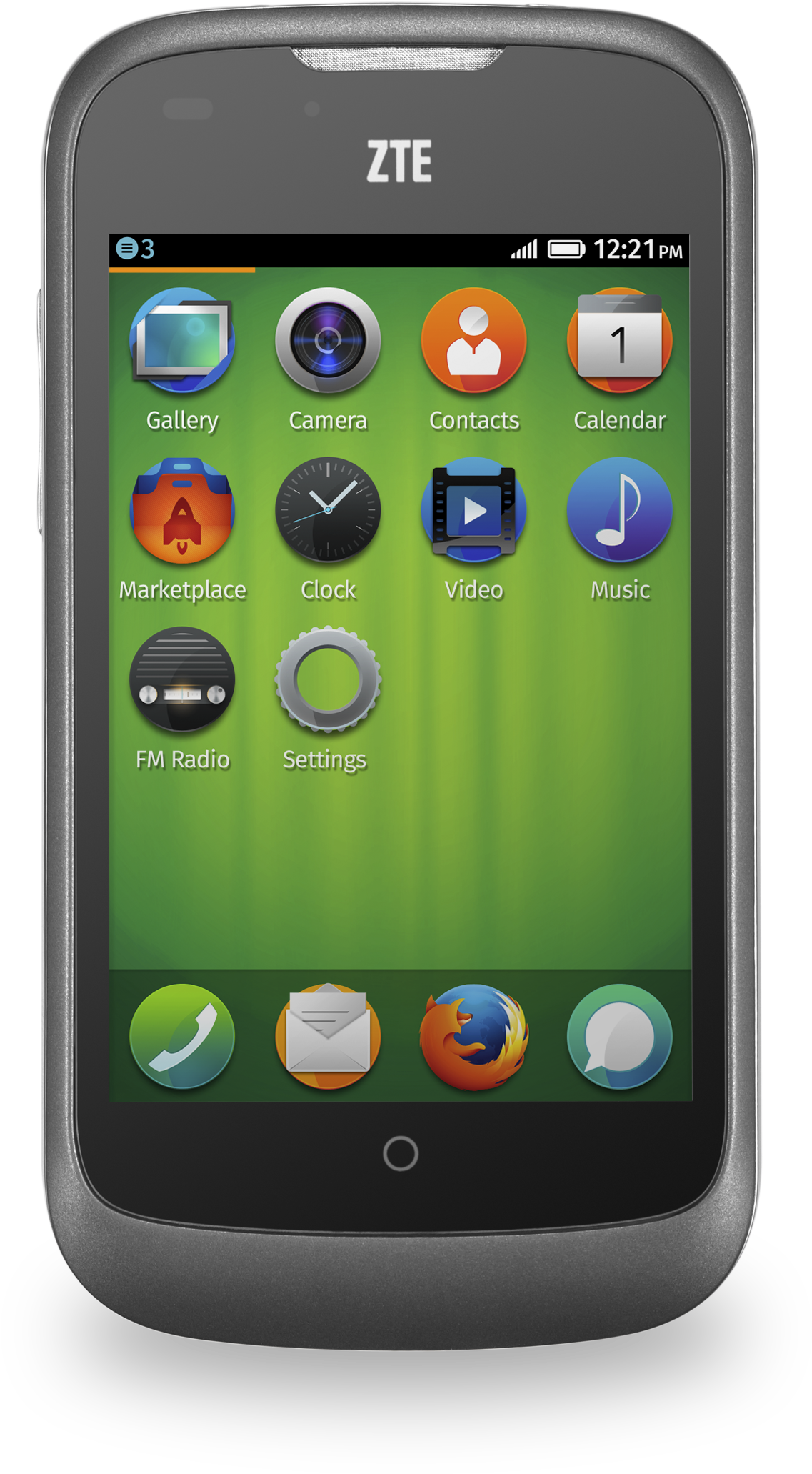 Library Telefonica Announces Launches Of First Os Devices - Alcatel One Touch Fire (1300x2200), Png Download