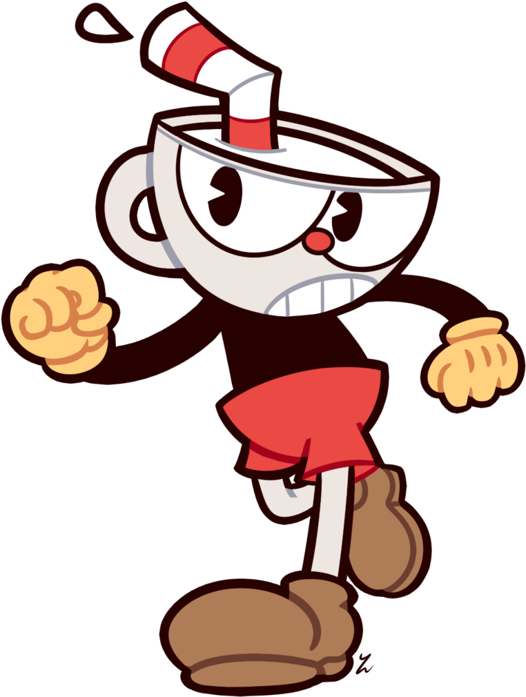 Cuphead By Yatsunote - Cuphead Png (781x1023), Png Download
