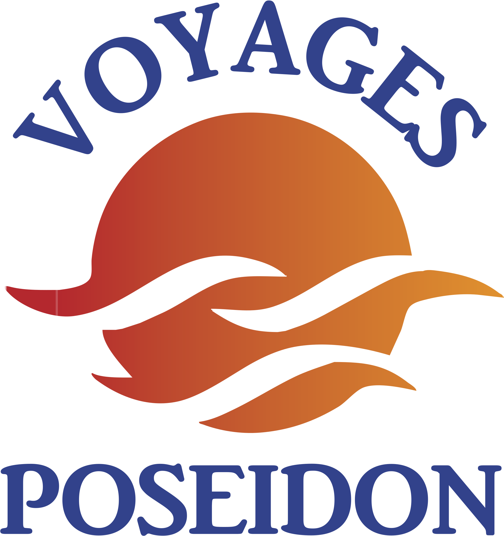 Voyages Poseidon Logo Png Transparent - Illustration (2400x2400), Png Download