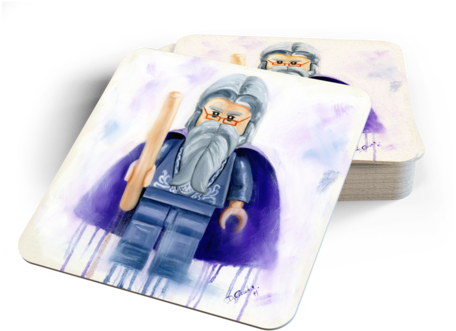 Dumbledore Coasters - Professor Albus Dumbledore (480x480), Png Download