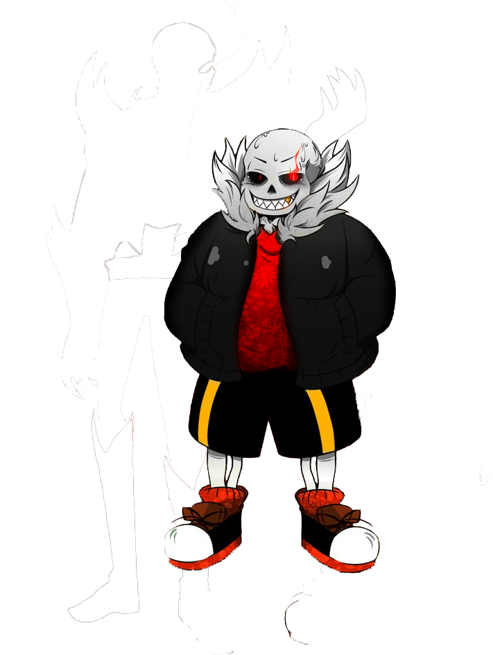 Underfell Sans Png - Undertale En Monstre (822x971), Png Download