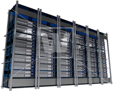Server Rack Png - Server (550x366), Png Download