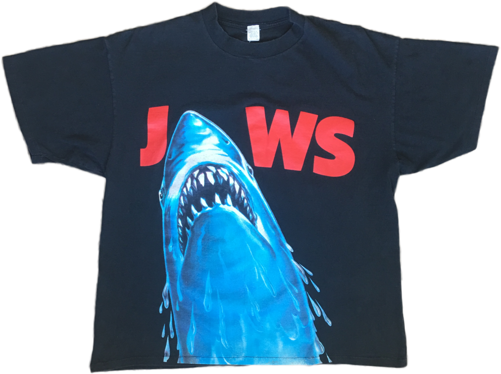 1993 Jaws Universal Studios Florida T-shirt (1000x752), Png Download