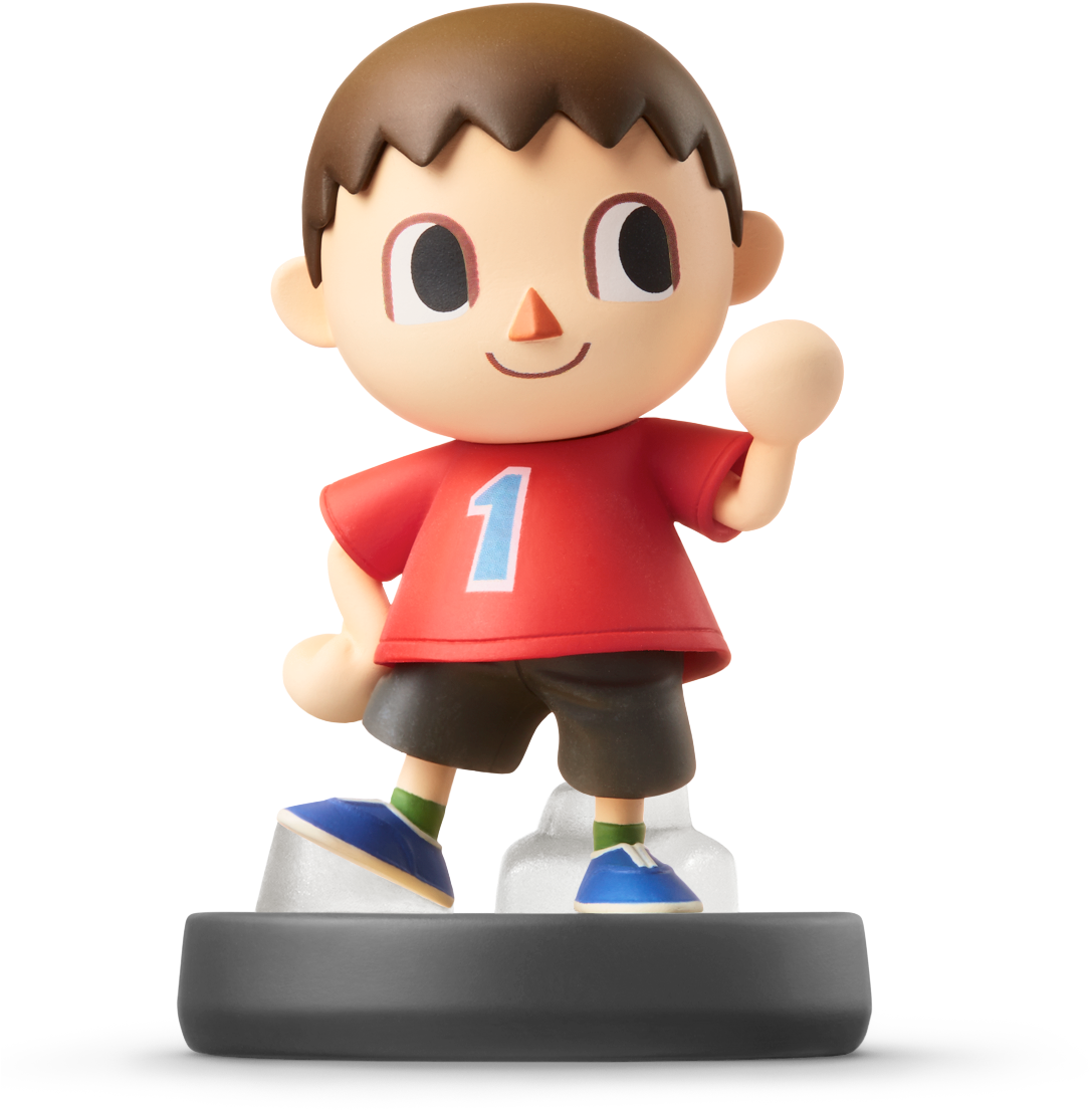 Amiibo Villager - Villager Amiibo (1542x1557), Png Download