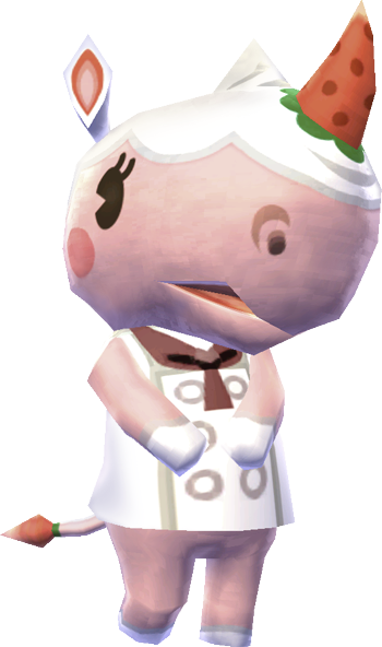 Name Of The Villager That You're Trying To Trade - Animal Crossing Rhino Villagers (350x592), Png Download