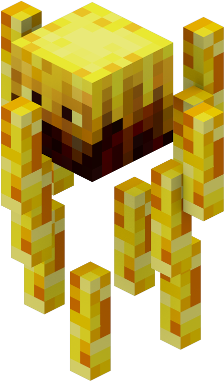 53, 10 October 2011 - Minecraft Blazes Gif Transparent Background (600x800), Png Download