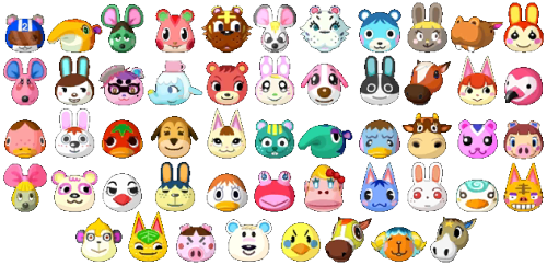 With Dozens Upon Dozens Of Villagers To Choose From, - Animal Crossing Villagers (500x242), Png Download