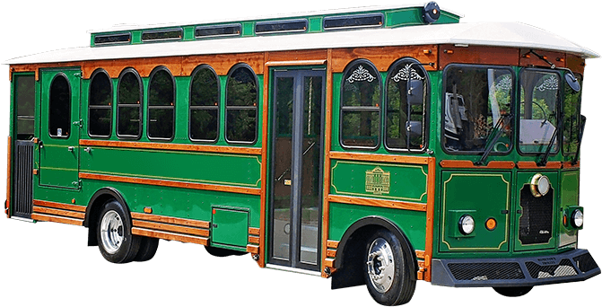 Villager Trolley - Bus (684x520), Png Download