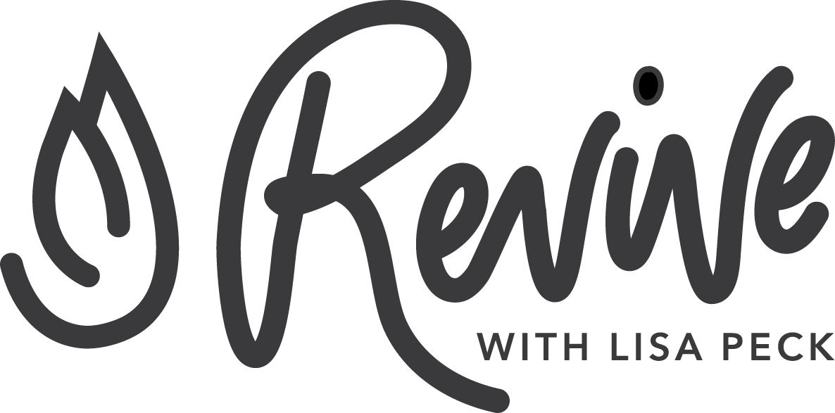 Revive With Lisa Peck - Calligraphy (1186x587), Png Download