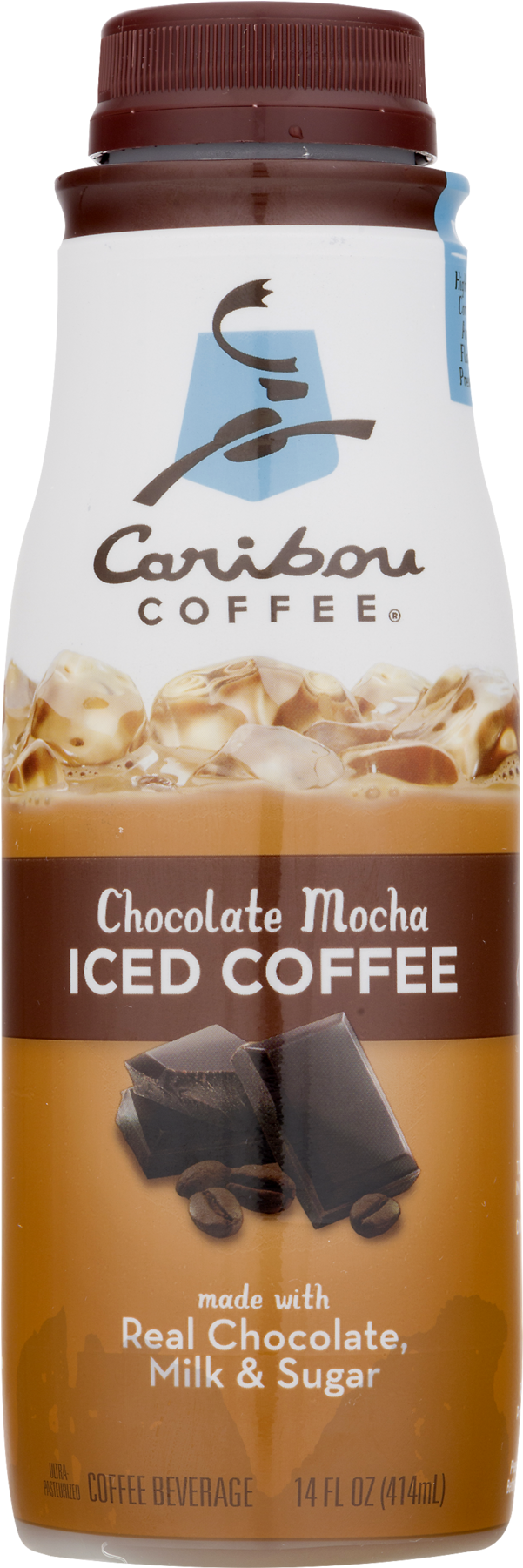 Caribou Coffee Iced Coffee, Chocolate Mocha - 14 Fl (1800x1800), Png Download