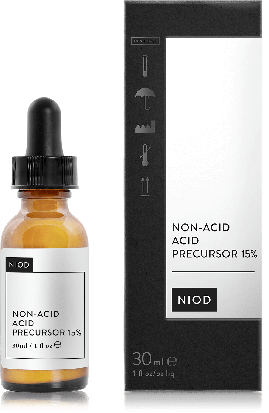 Non-acid Acid Precursor - Niod Non-acid Acid Precursor 15% 30ml (1684x1425), Png Download