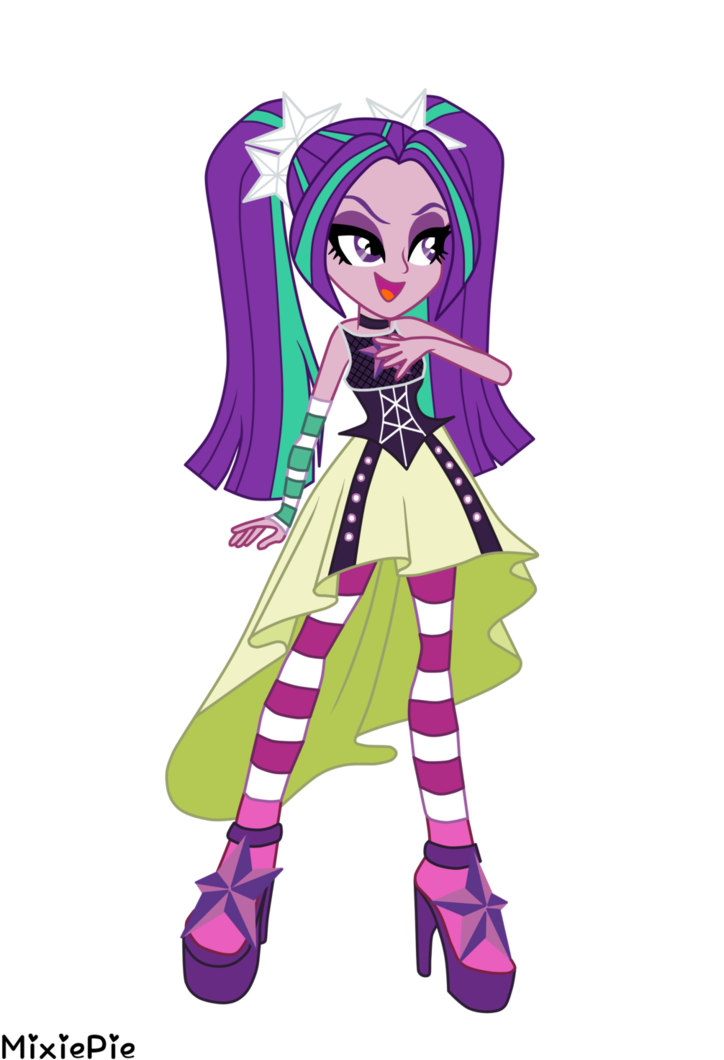 At Getdrawings Com Free For Personal Use - My Little Pony Equestria Girl Rainbow Rocks Aria (737x1084), Png Download