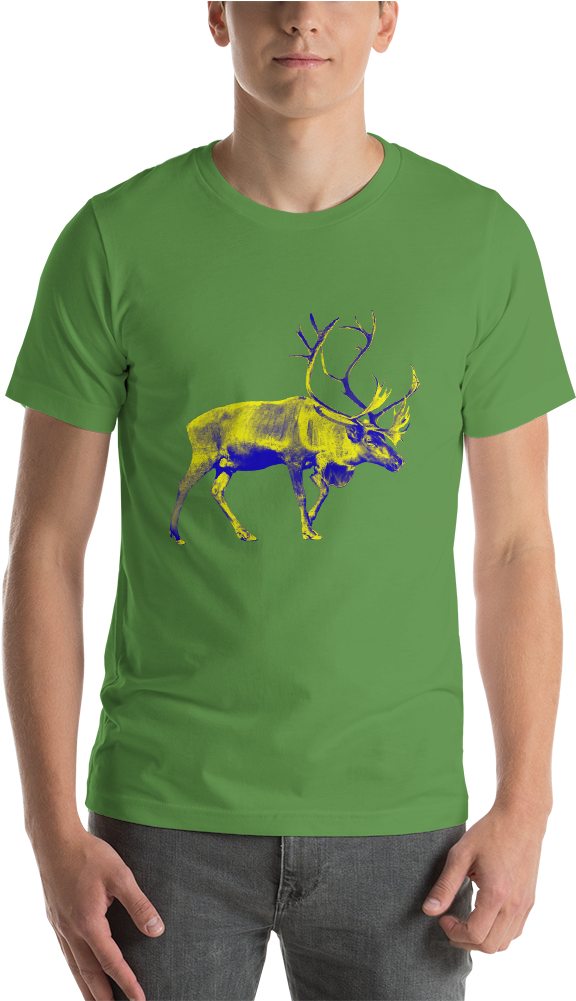 Caribou Short Sleeve Unisex T Shirt - Dad Disney Shirts (1000x1000), Png Download