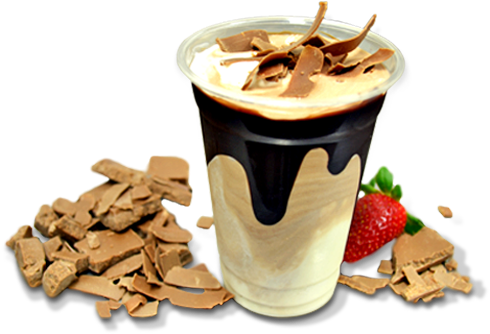 Thick Shake Png (960x398), Png Download