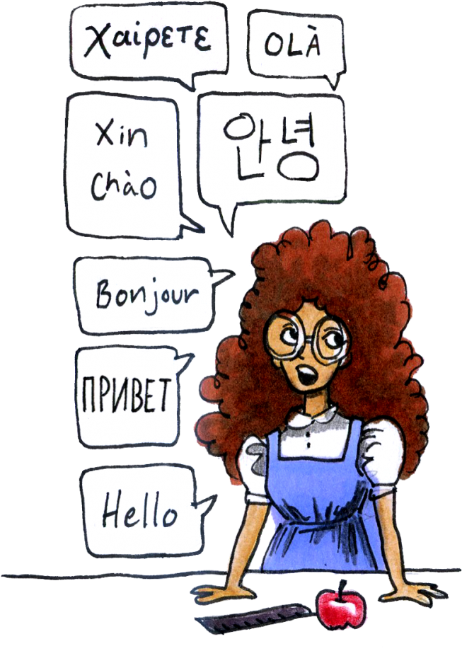 Tags - Bilingual Cartoon Transparent (660x960), Png Download