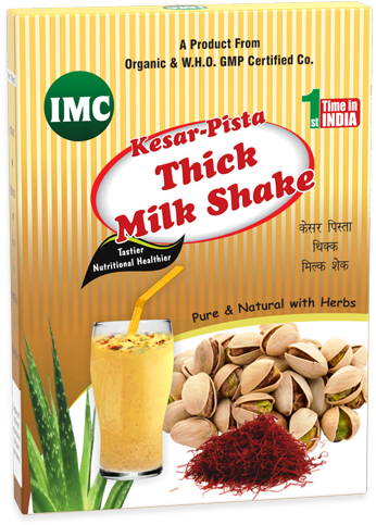 Kesar Pista With Shake Milk (550x550), Png Download