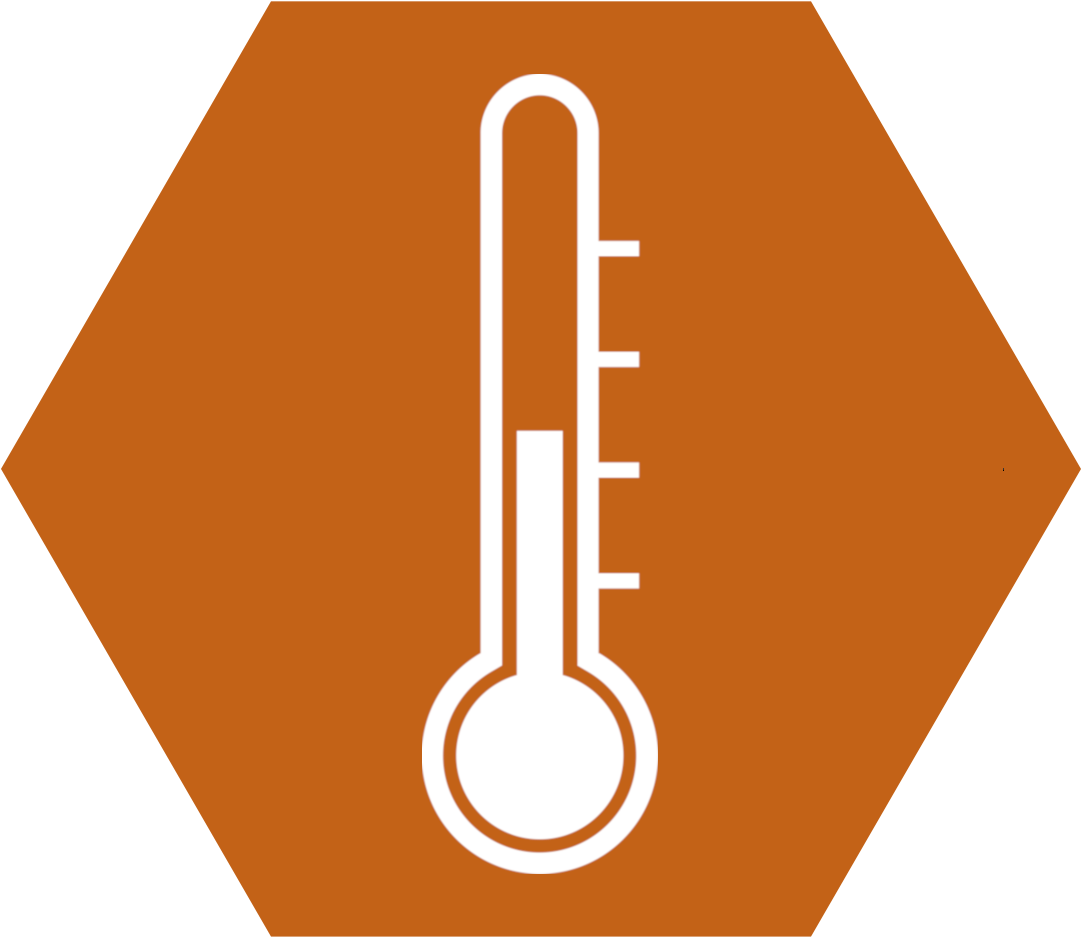 Hypothermia Hazard - Celsius (1080x1080), Png Download