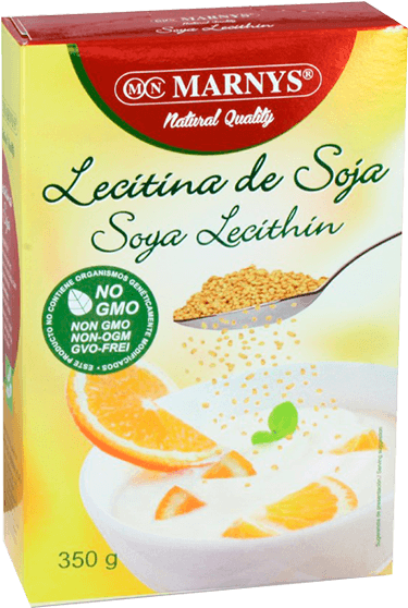 Non-gmo Soy Lecithin - Marny's Soy Lecithin Case With Bag - 350 Gr 350 Gr (768x768), Png Download