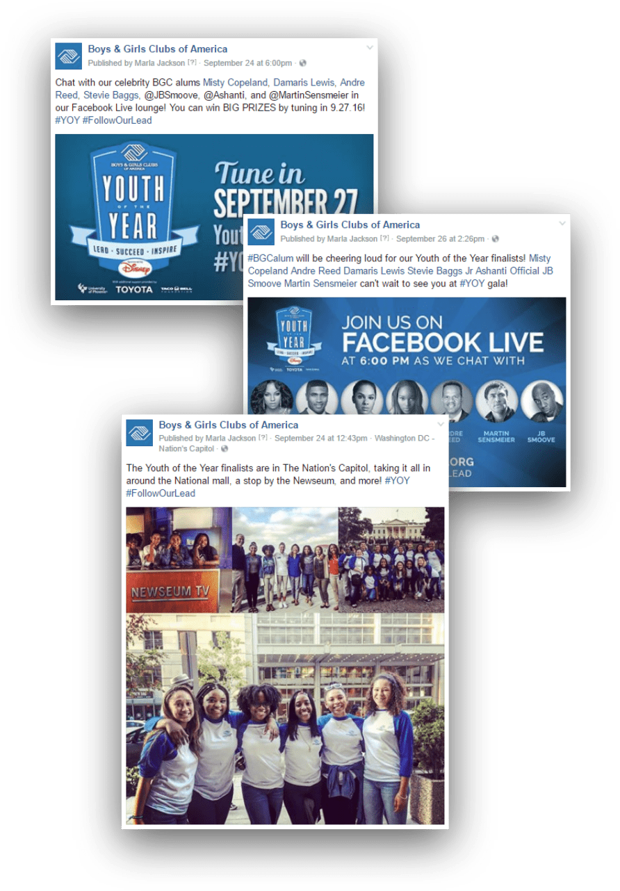 Boys & Girls Club Of America Youth Of The Year Social - Marketing (928x1468), Png Download