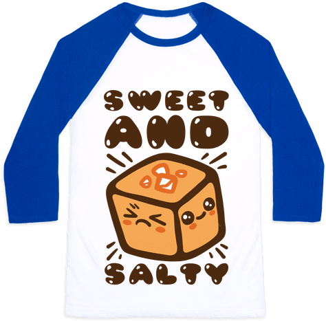 Sweet And Salty Baseball Tee - Tag Team Back Again Clinton (484x484), Png Download