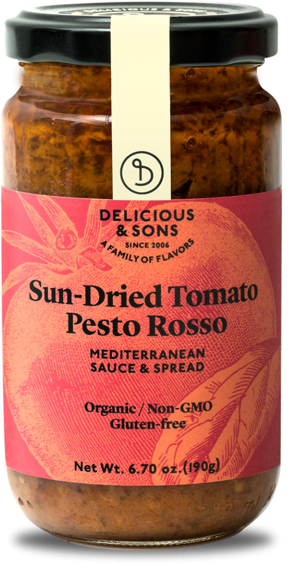 Organic Sun-dried Tomato Pesto Rosso (768x1121), Png Download