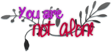 Alone Quotes Download Png - You Are Not Alone Png (500x500), Png Download