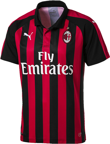 Puma Ac Milan Kids Home Jersey - Ac Milan Puma Kit (600x600), Png Download