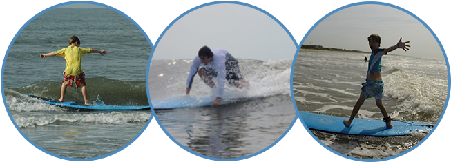 Surf Lessons - Surfing (840x282), Png Download