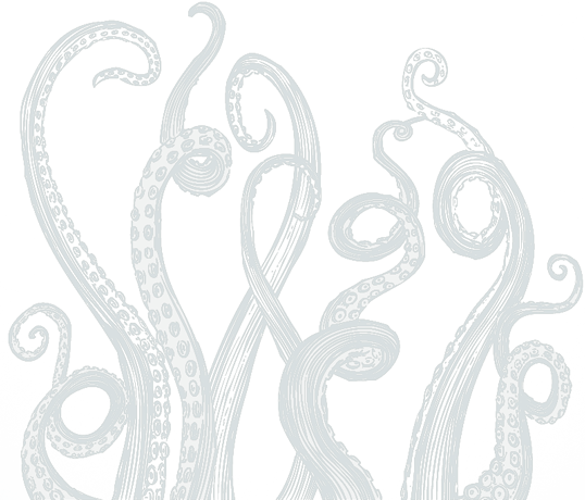 Print - Tentacle Fabric (538x460), Png Download