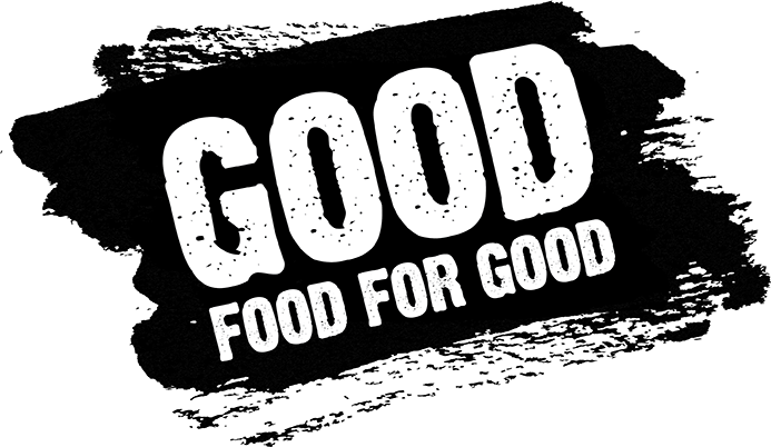 Good Food For Good - Logo (693x402), Png Download