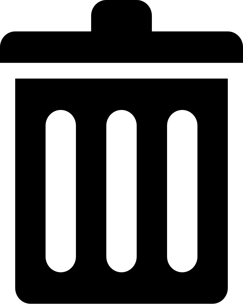Png File - Garbage Can Svg (784x981), Png Download
