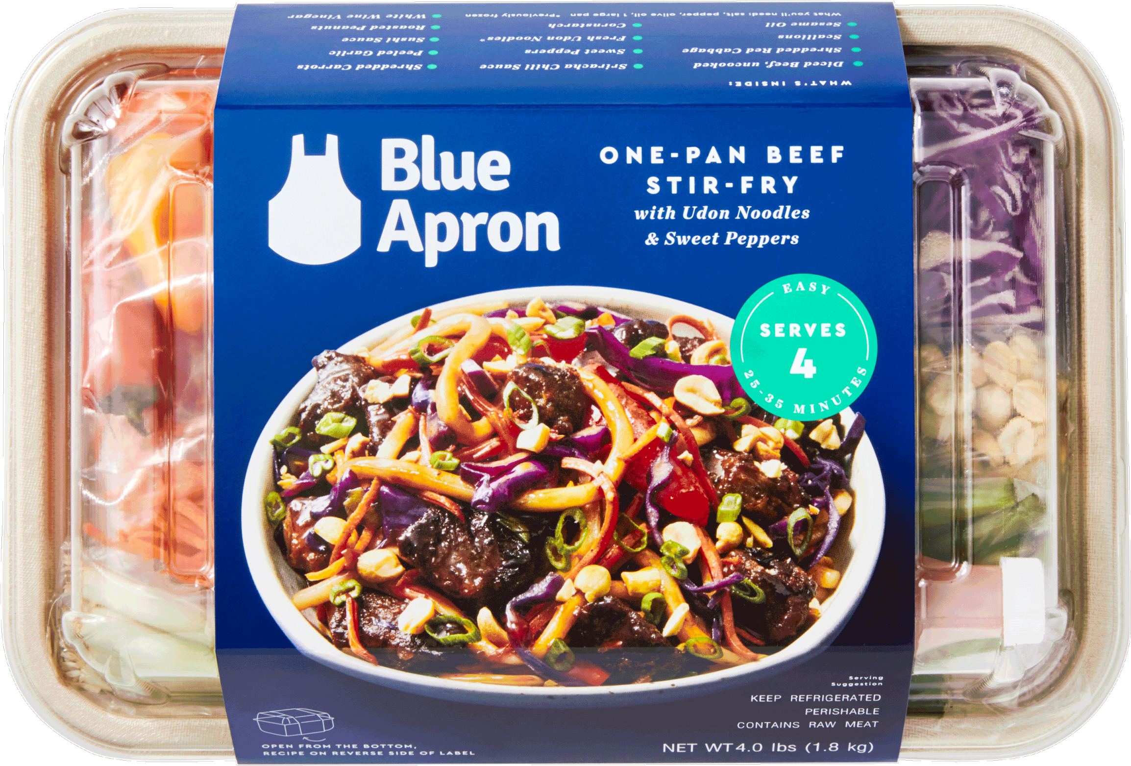 Costco Blue Apron - Blue Apron Costco Box (2400x1800), Png Download
