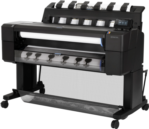 Hp Designjet T1530 36-in Postscript Printer - Hp Designjet T1530 (573x430), Png Download