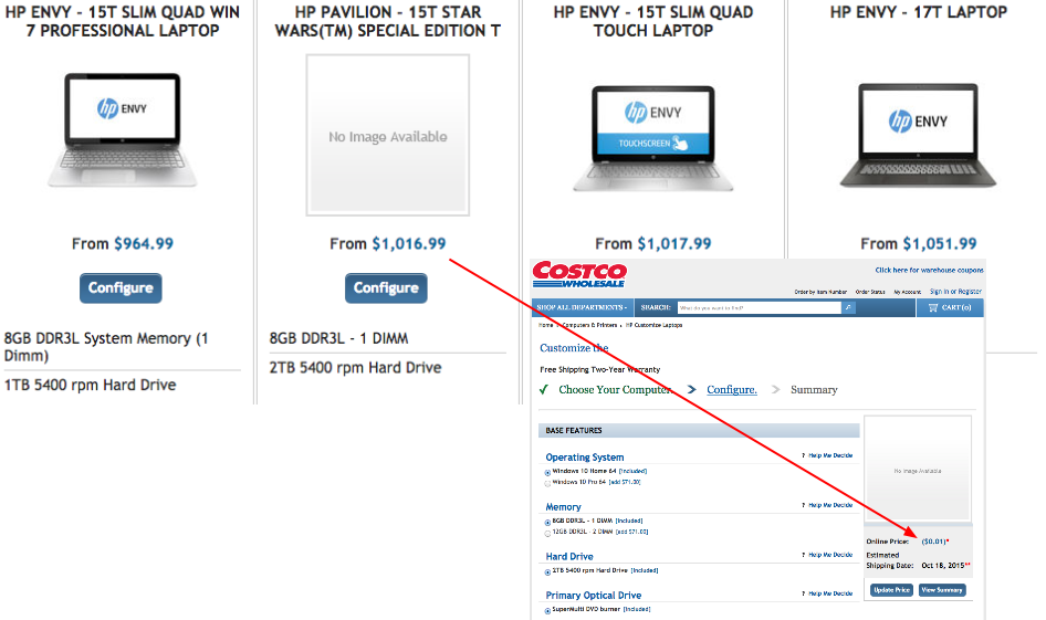 Costco Free Laptop - Laptop (946x561), Png Download