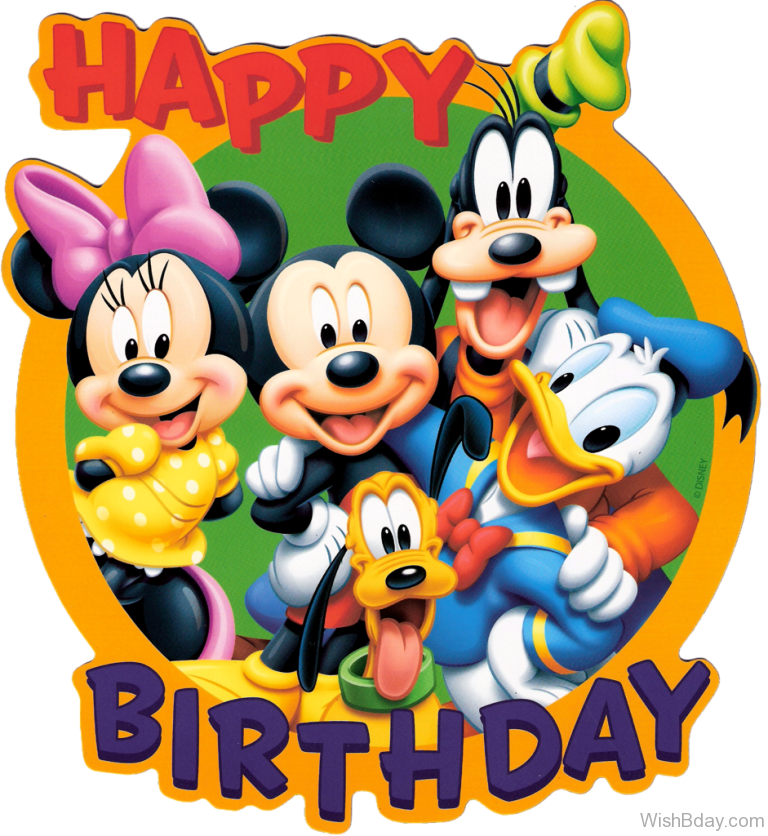 Download Cartoon Birthday Wishes - Disney Birthday PNG Image with No Background Download Cartoon Birthday Wishes - Disney Birthday PNG Image with No Background