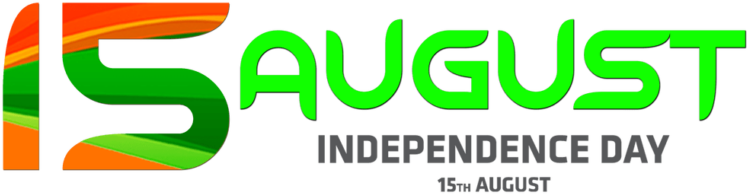 New Png 15 August - Happy Independence Day 2018 Png (780x405), Png Download