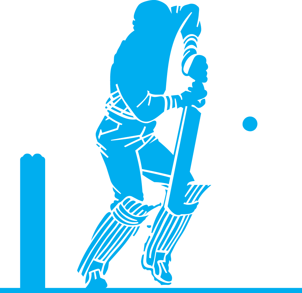 Cricket Png Image - Playing Cricket Png (997x968), Png Download