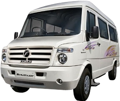 Tempo-traveller - Force 16 Seater School Bus (541x337), Png Download