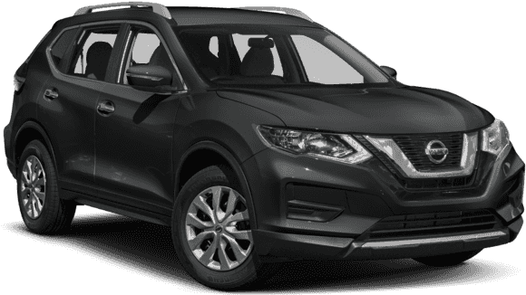 New 2018 Nissan Rogue Sv - 2018 Nissan Rogue Sv Black (640x480), Png Download